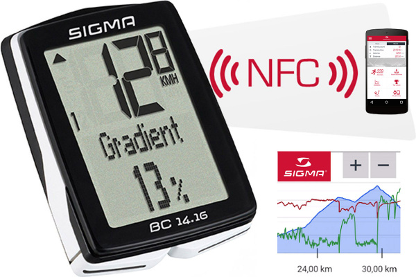 Велокомпьютер Sigma BC 14.16
